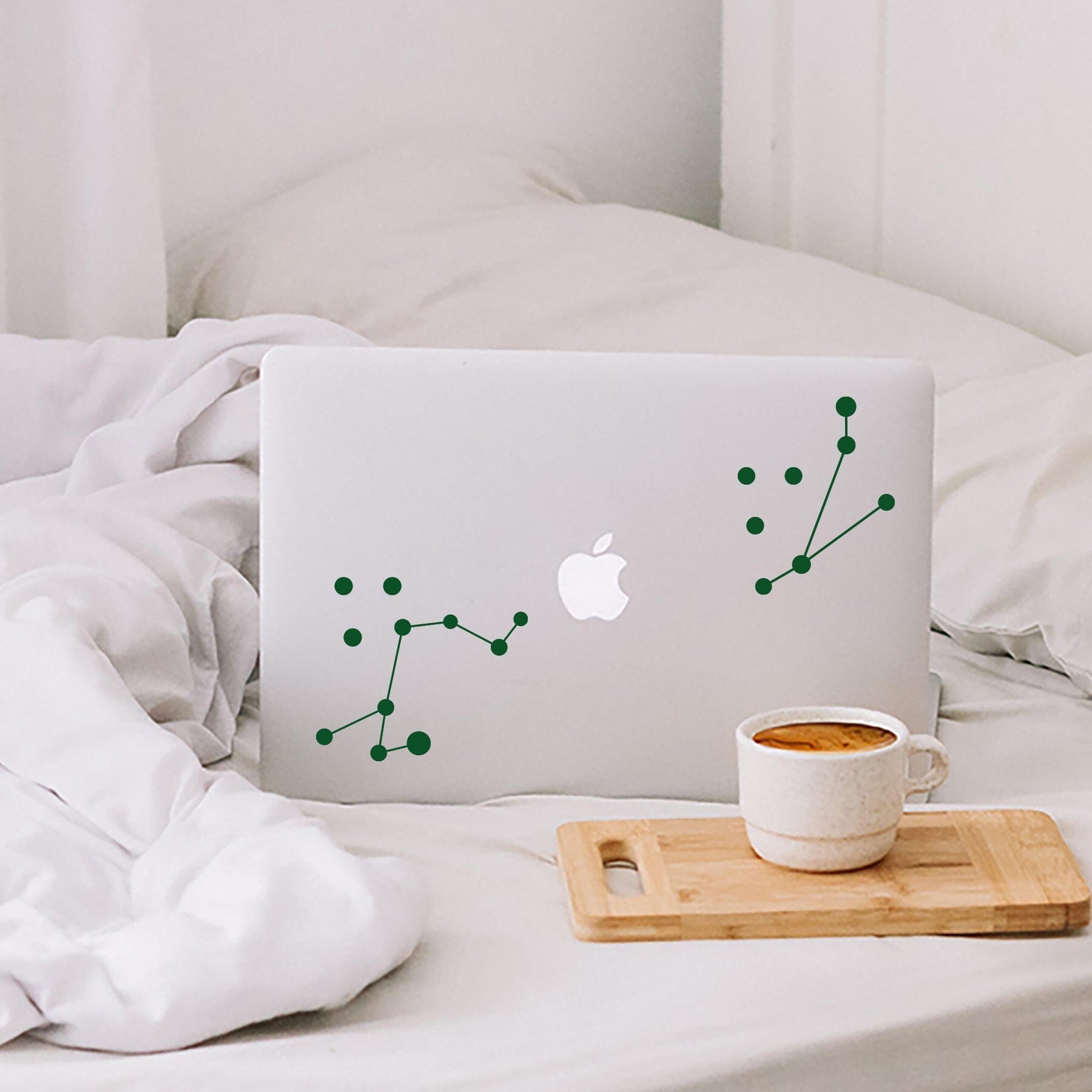 Constellation Wall Decals Decals Urbanwalls Sample Dark Green 