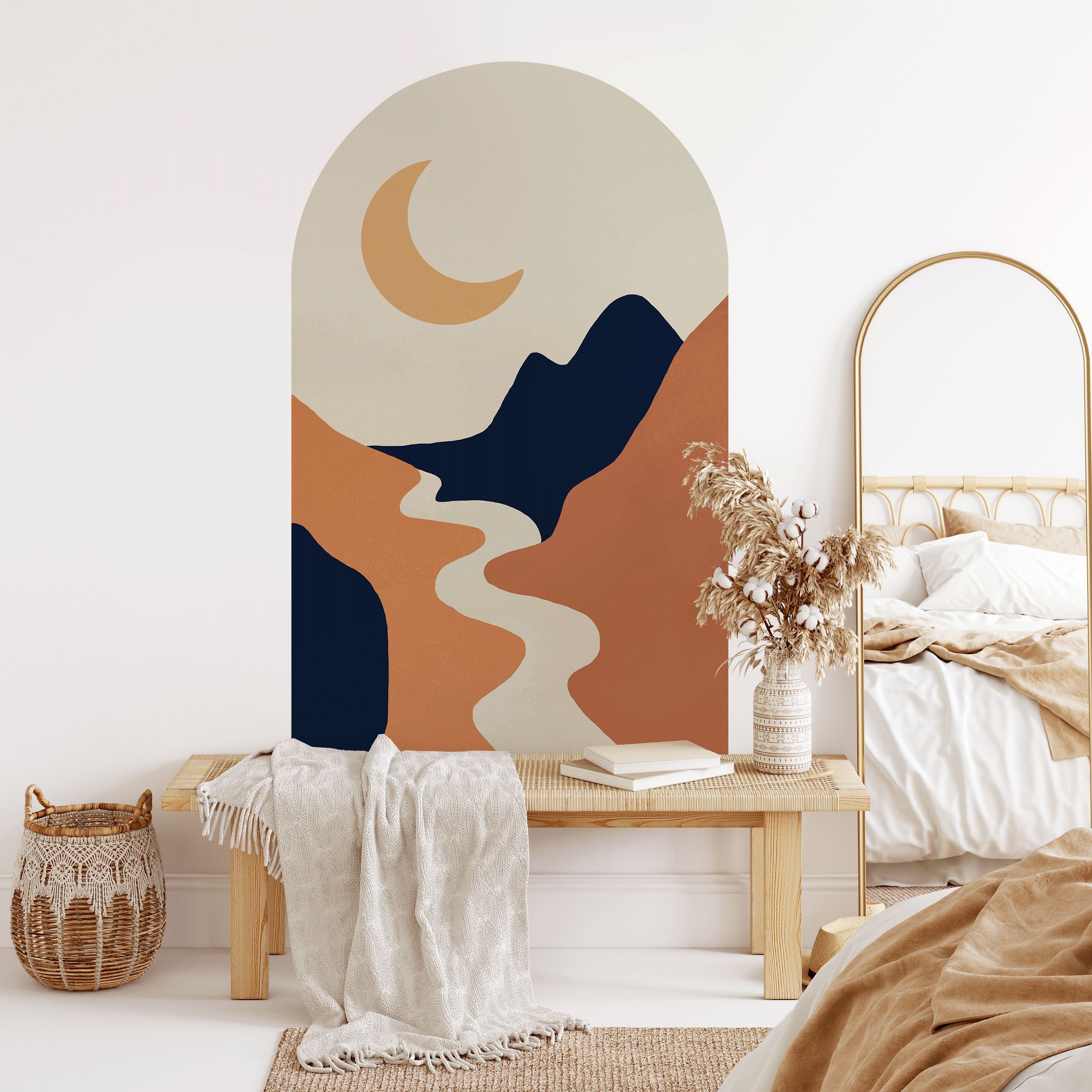 Desert Arches Wall Decals Decals Urbanwalls Standard Wall Waxing Moon 