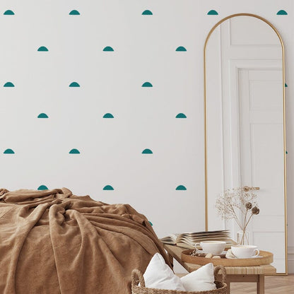 Eclipse Moon Wall Decals Decals Urbanwalls Turquoise 