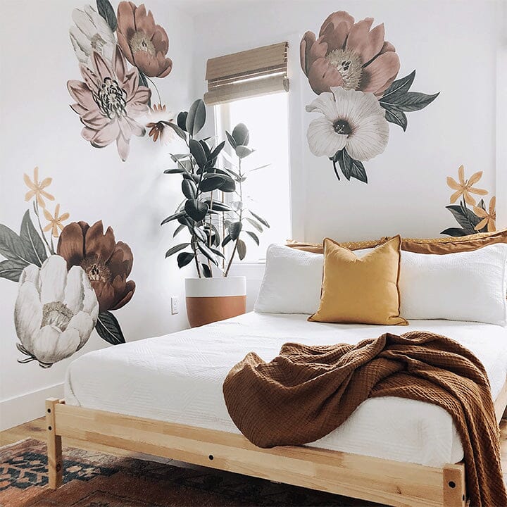 Eden Floral Wall Decals Decals Urbanwalls 