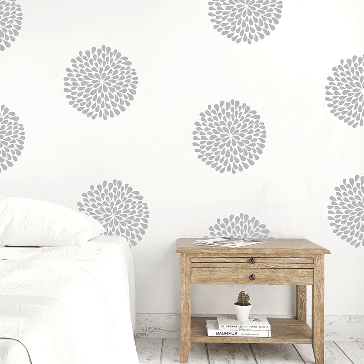 Flower Wall Decals Decals Urbanwalls 