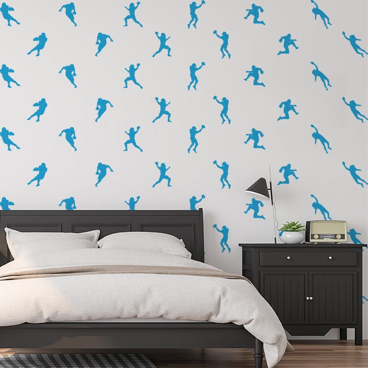 Football Wall Decals Decals Urbanwalls Blue 