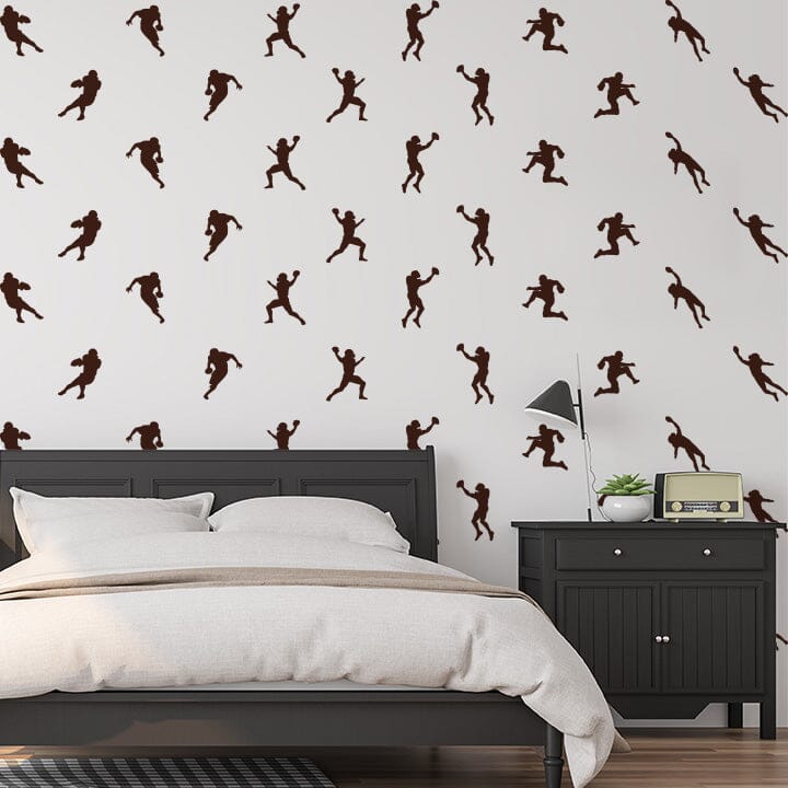 Football Wall Decals Decals Urbanwalls Brown 