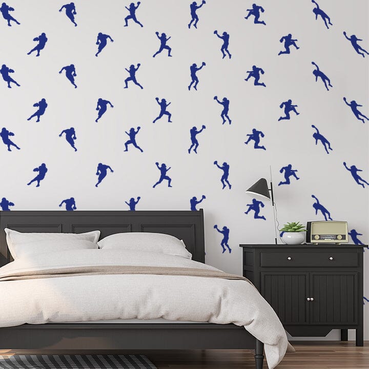 Football Wall Decals Decals Urbanwalls Dark Blue 