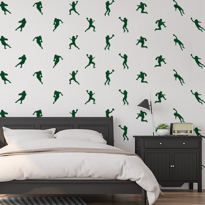 Football Wall Decals Decals Urbanwalls Dark Green 