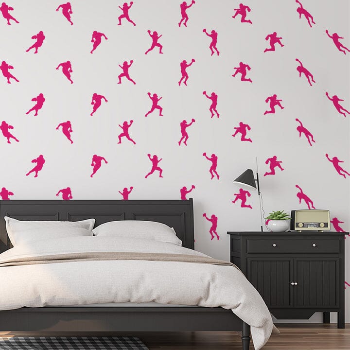 Football Wall Decals Decals Urbanwalls Hot Pink 