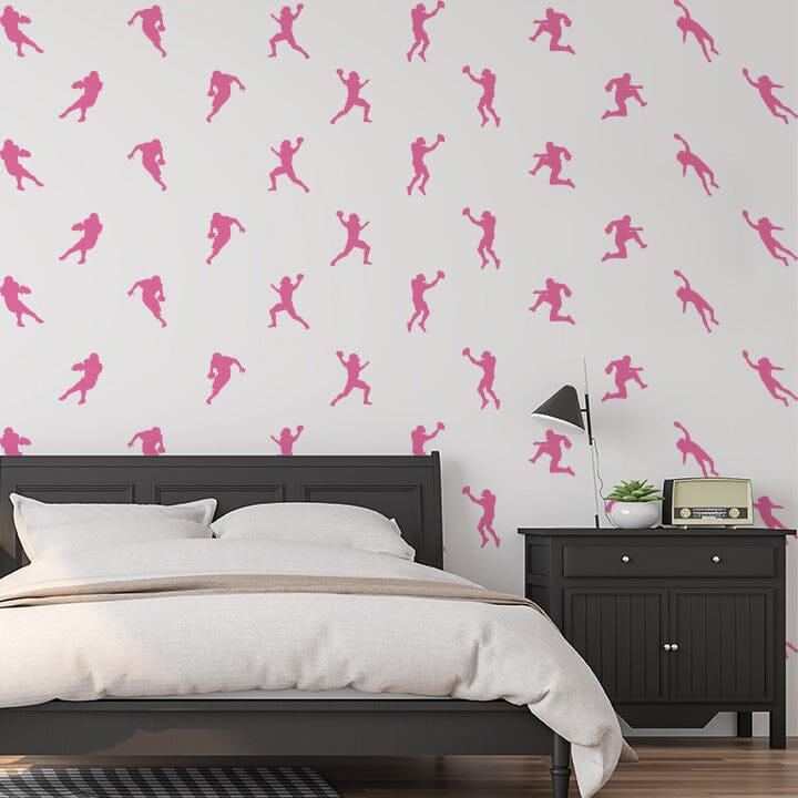 Football Wall Decals Decals Urbanwalls Pink 