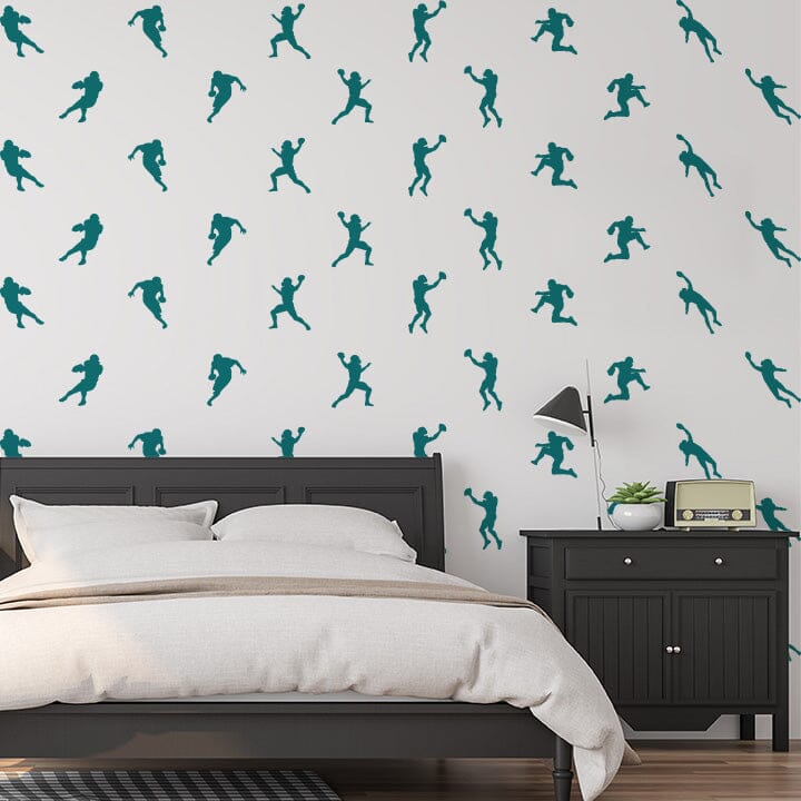 Football Wall Decals Decals Urbanwalls Turquoise 