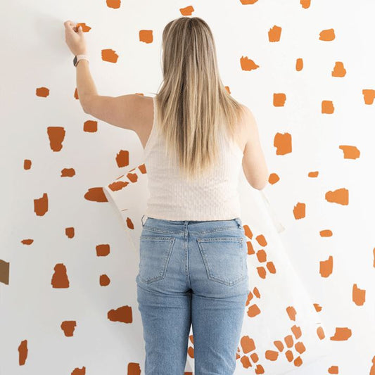 Giraffe Print Wall Decals Decals Urbanwalls 