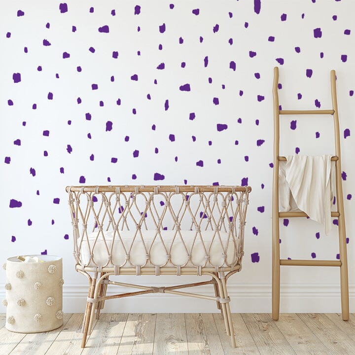 Giraffe Print Wall Decals Decals Urbanwalls Purple 
