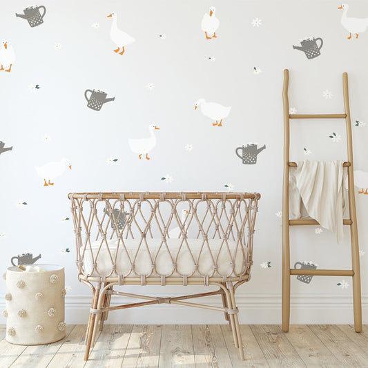 Goose Wall Decals Decals Urbanwalls Standard Wall Full Order White