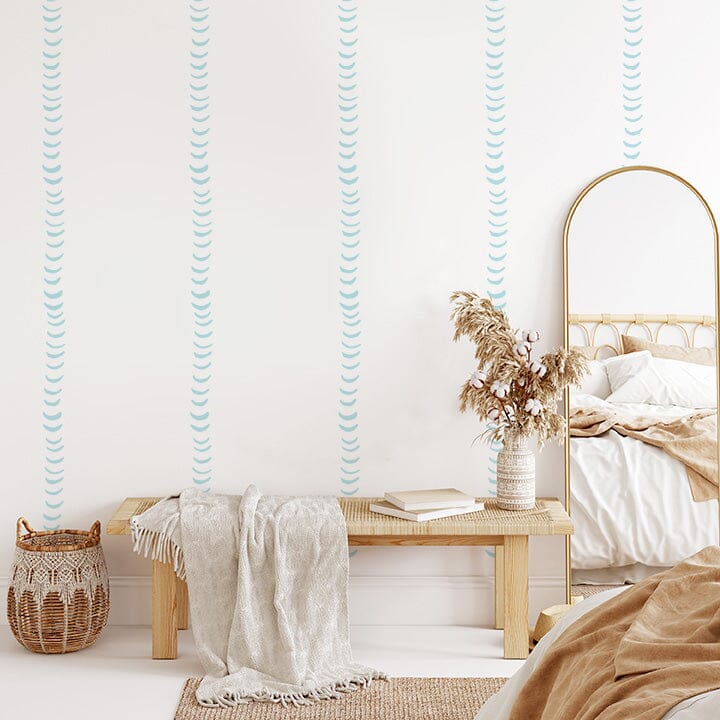 Half Moon Wall Decals Decals Urbanwalls Baby Blue 