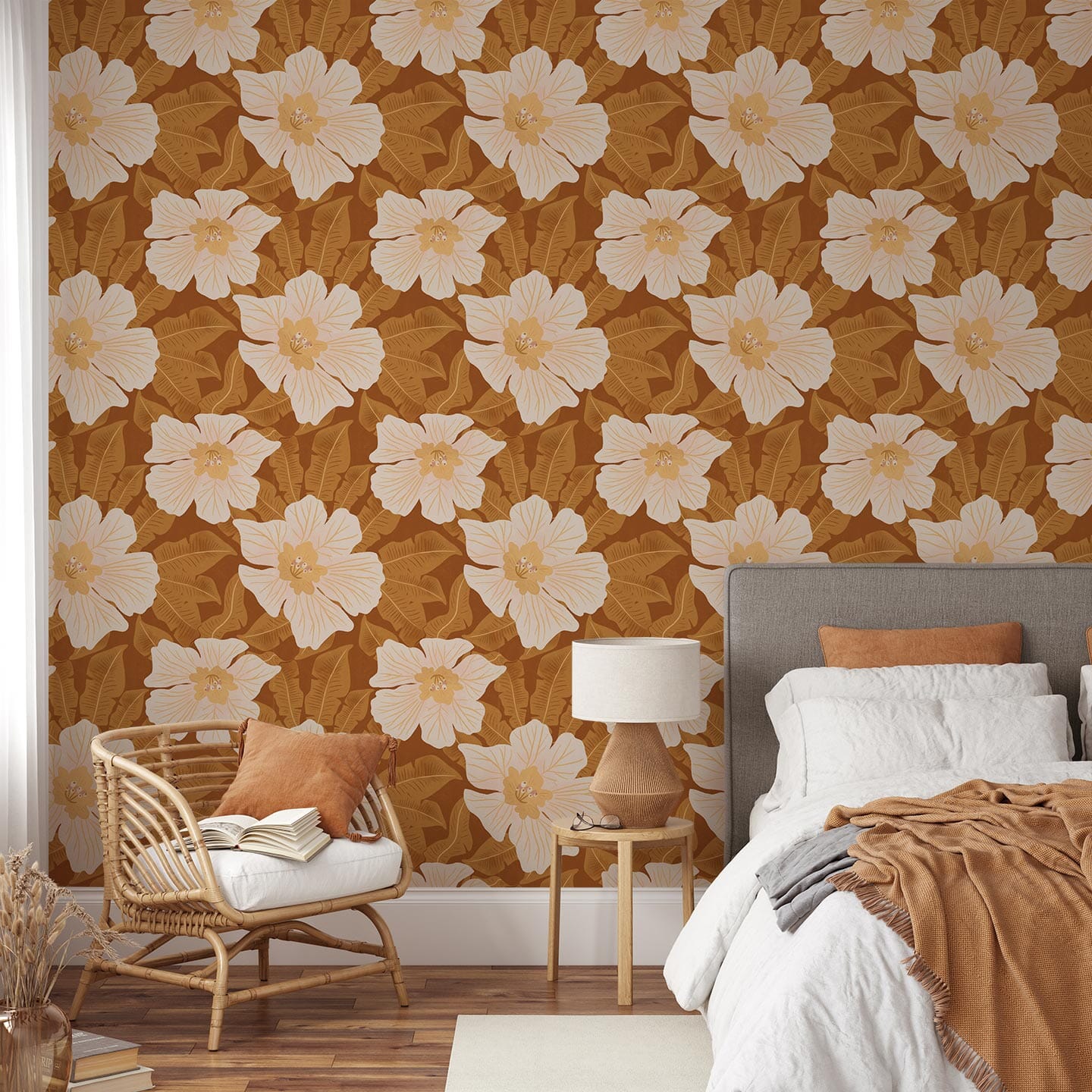 Hibiscus Wallpaper Wallpaper Urbanwalls 