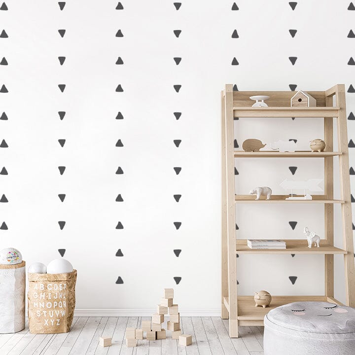 Irregular Triangle Wall Decals Decals Urbanwalls Grey 