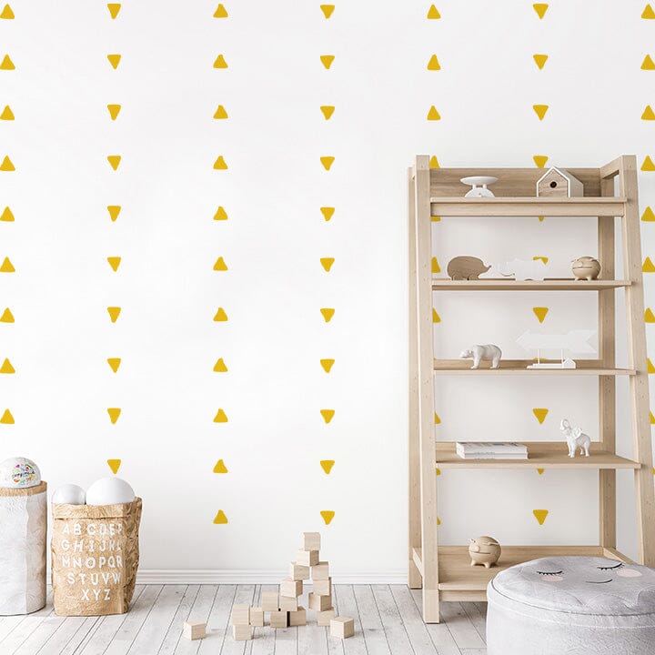 Irregular Triangle Wall Decals Decals Urbanwalls Signal Yellow 