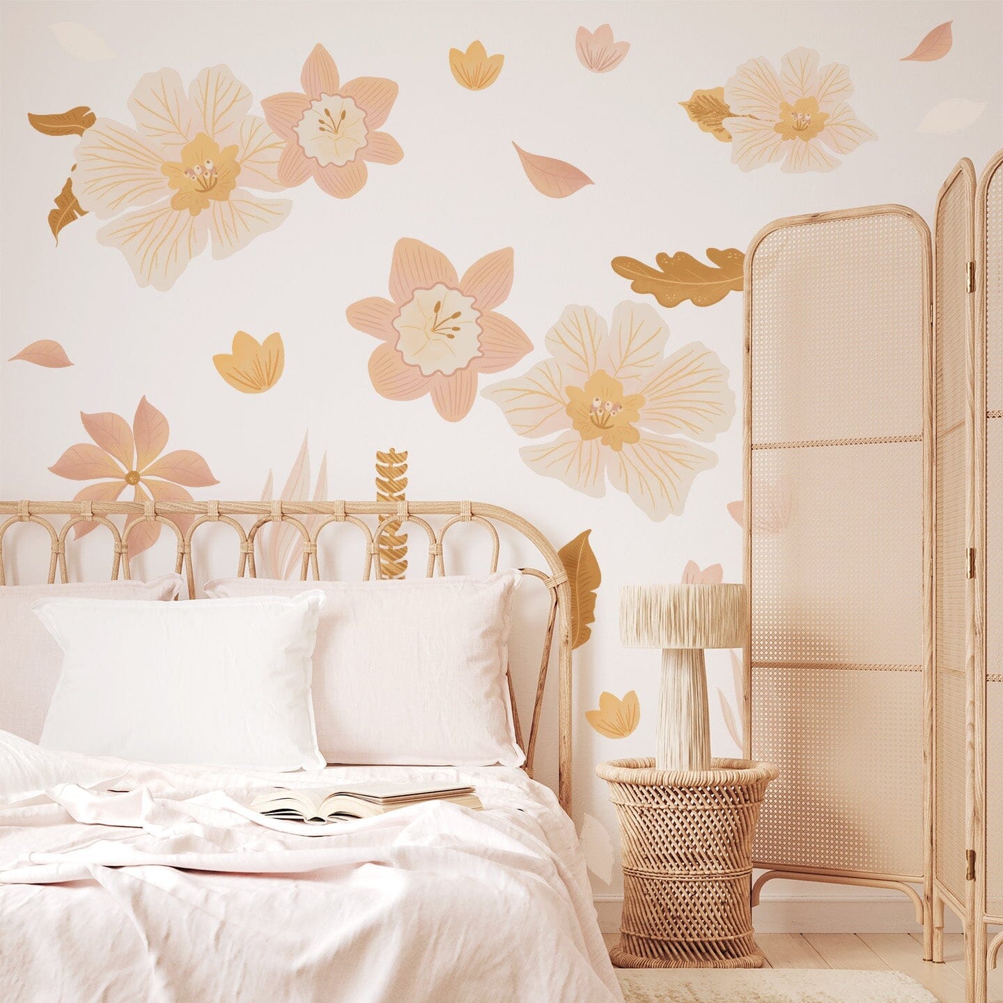 Island Flower Wall Decals Decals Urbanwalls Standard Wall Half Order 