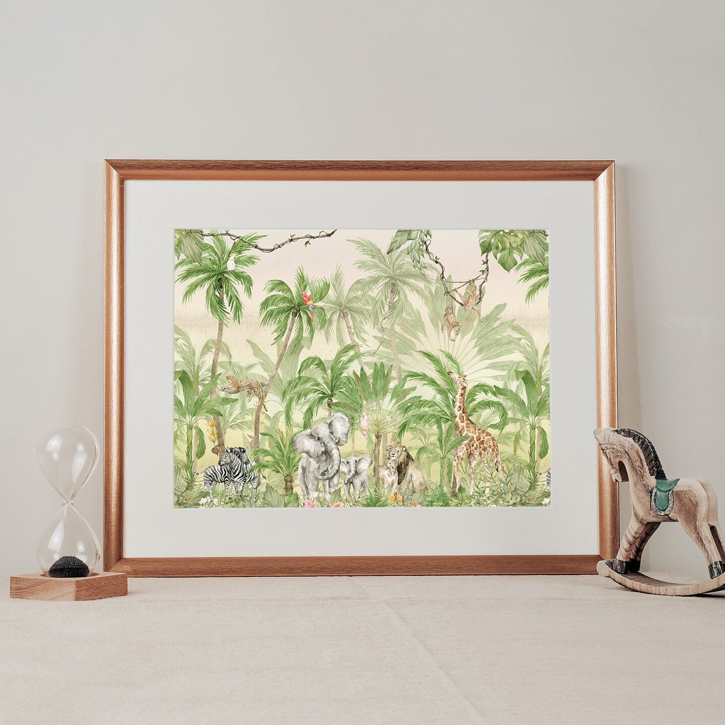 Jungle Animal Wall Mural Murals Urbanwalls 