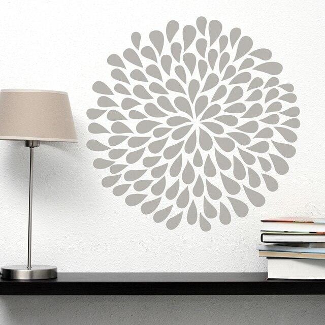 Large Flower Wall Decal Decals Urbanwalls 