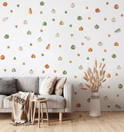 Mini Pumpkin Harvest Wall Decals Decals Urbanwalls 