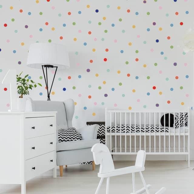 Mini Rainbow Confetti Dots Wall Decals Decals Urbanwalls 