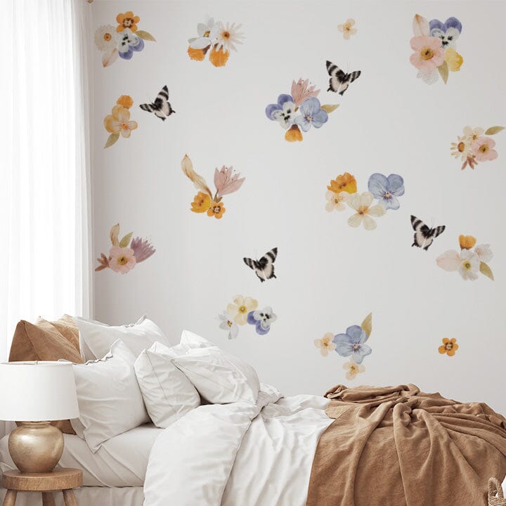 Mini Springtime Floral Wall Decals Decals Urbanwalls Standard Wall Full Order 