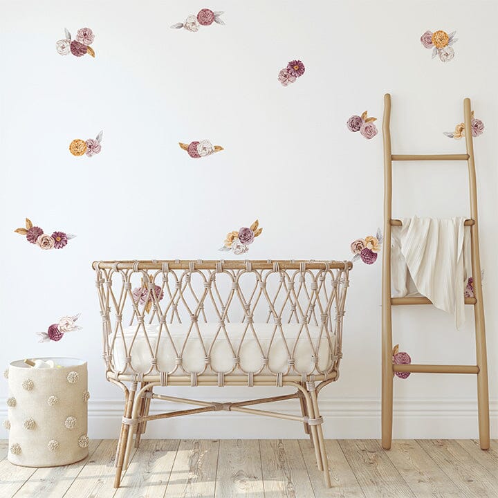 Mini Victoria Floral Wall Decals Decals Urbanwalls 