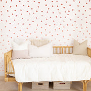 Ombre Irregular Dots Wall Decals Decals Urbanwalls Standard Wall Full Order Pink