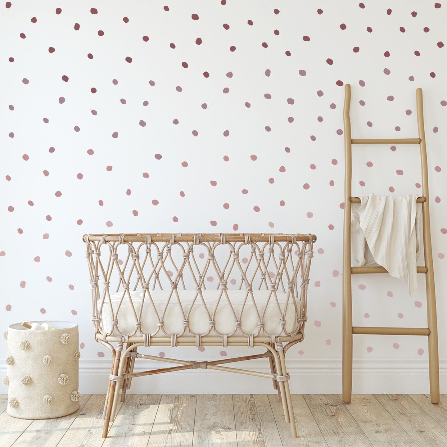 Ombre Irregular Dots Wall Decals Decals Urbanwalls Standard Wall Full Order Purple