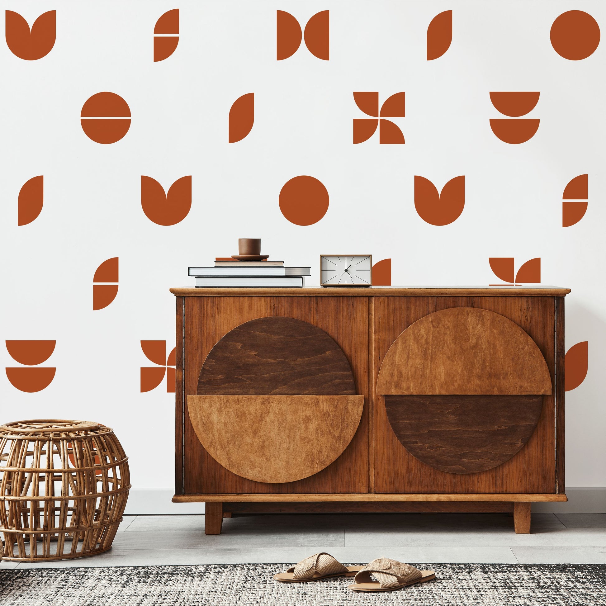 Pack A Punch Wall Decals Decals Sunny Circle Studio Nut Brown Large 8in 