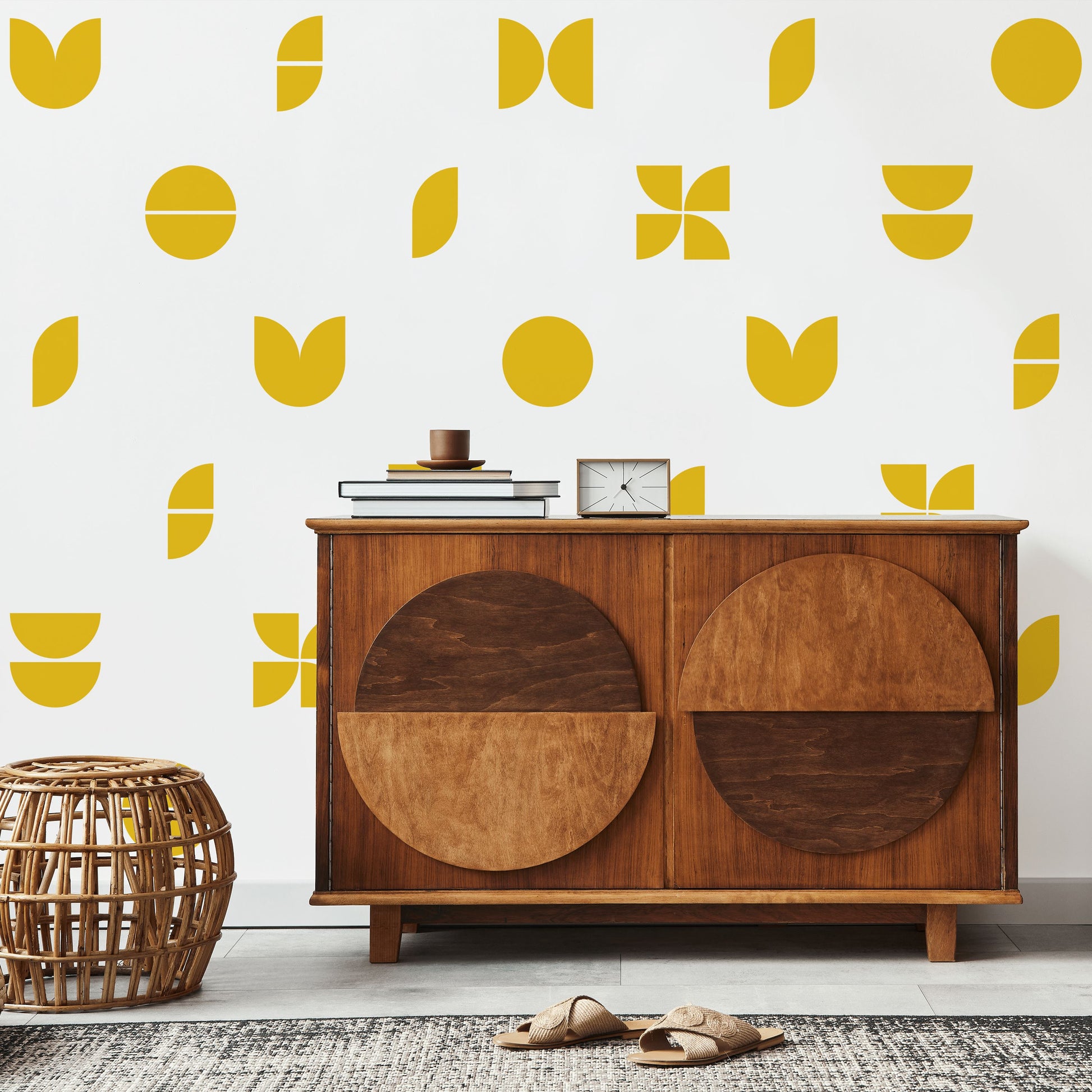 Pack A Punch Wall Decals Decals Sunny Circle Studio Signal Yellow Large 8in 