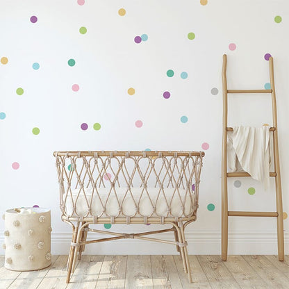 Pastel Confetti Dots Wall Decals Decals Urbanwalls 
