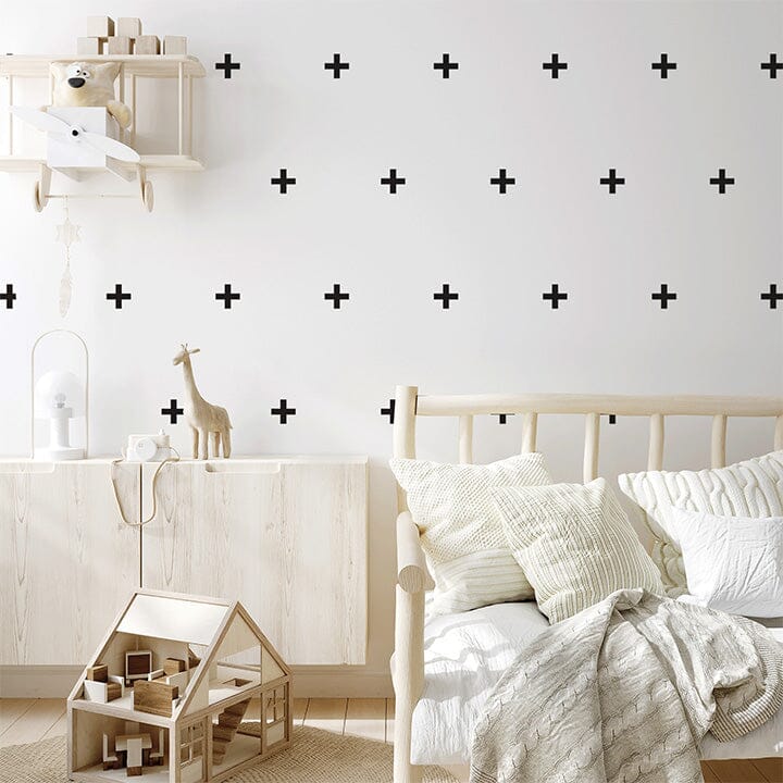 Plus Sign Wall Decals Decals Urbanwalls 