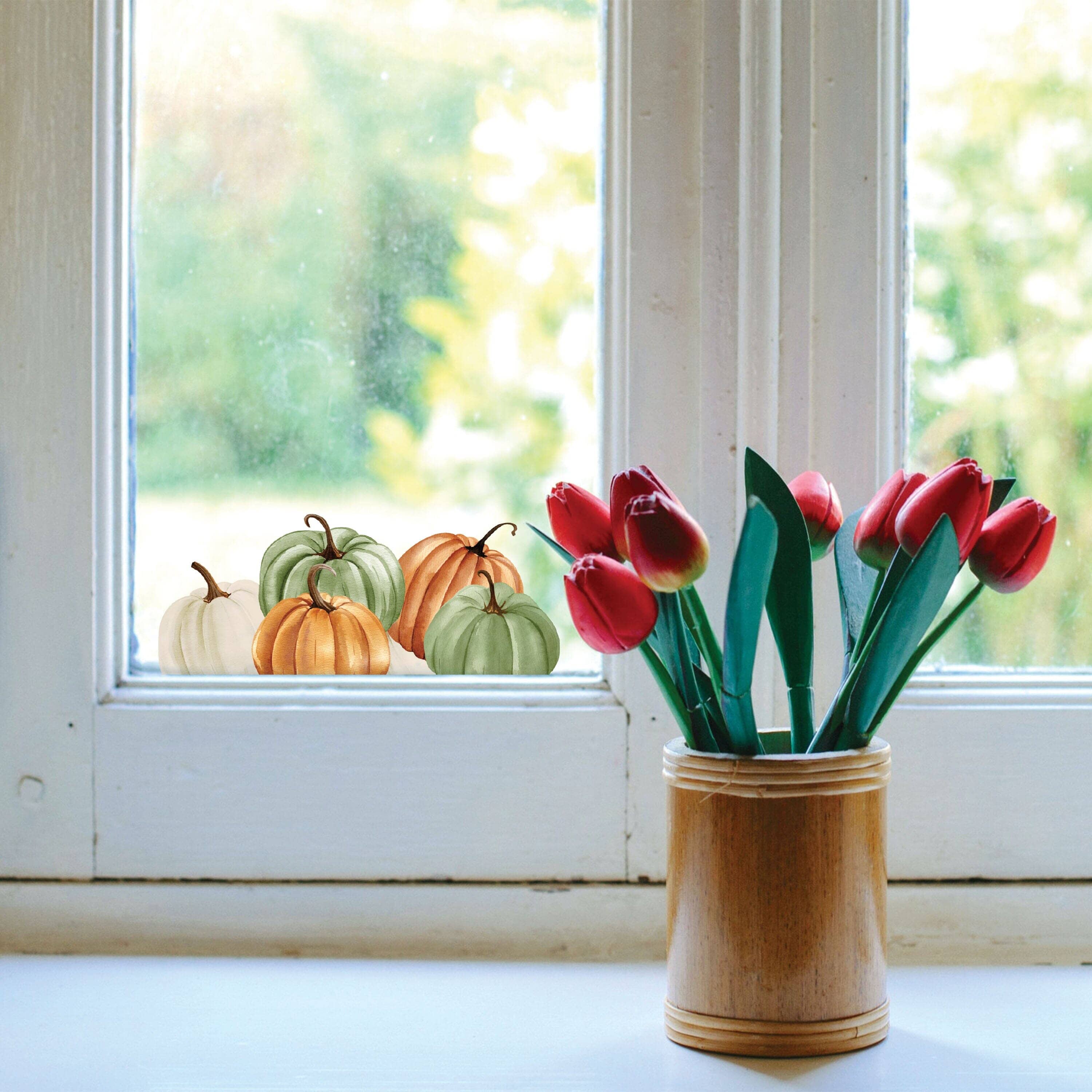 Pumpkin Harvest Window Decals Decals Urbanwalls 