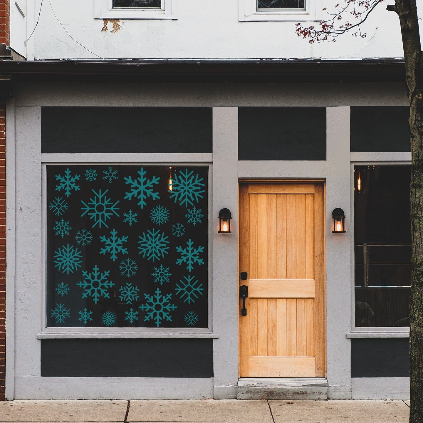 Snowflake Window Decals Decals Urbanwalls 