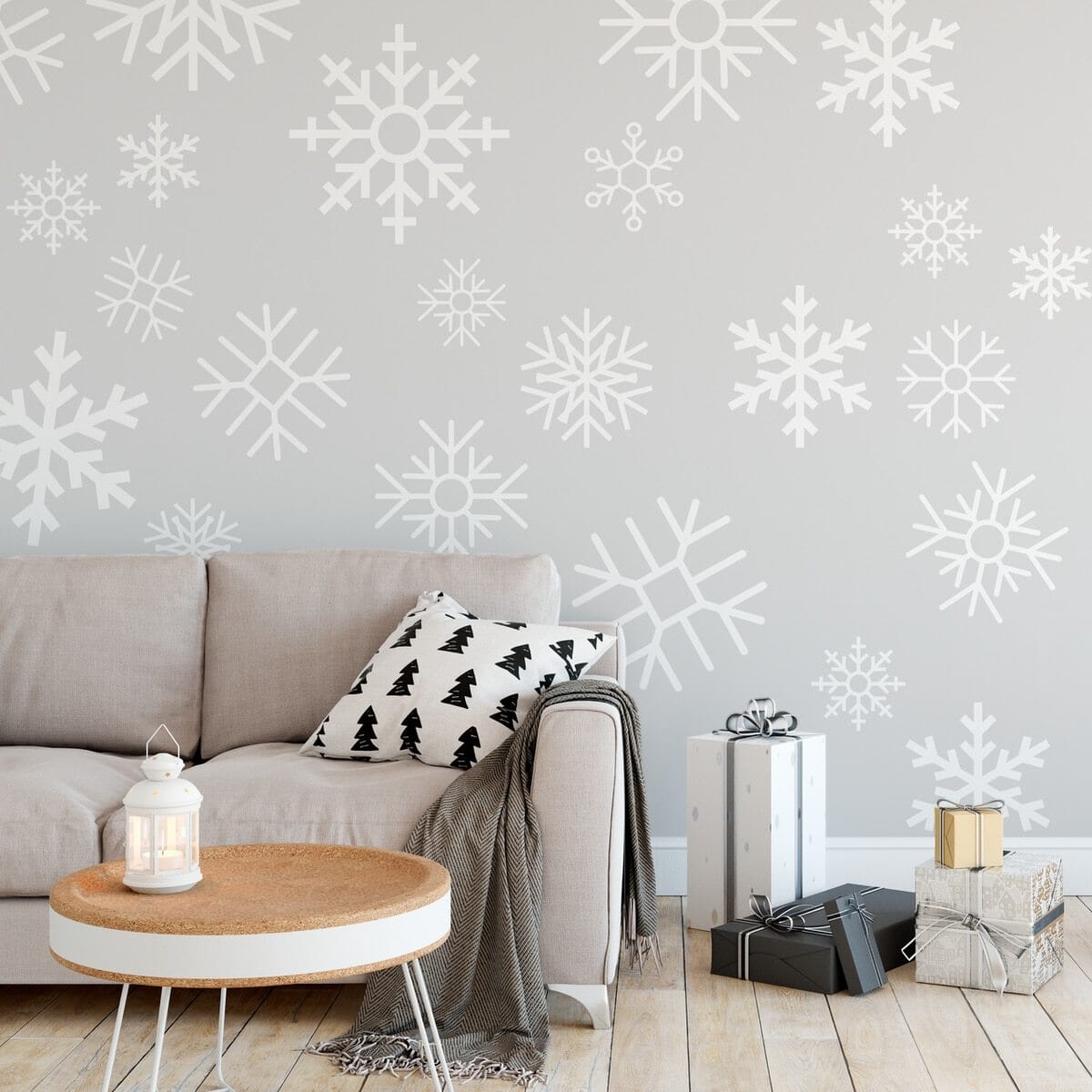 Snowflakes Wall Decals Decals Urbanwalls 