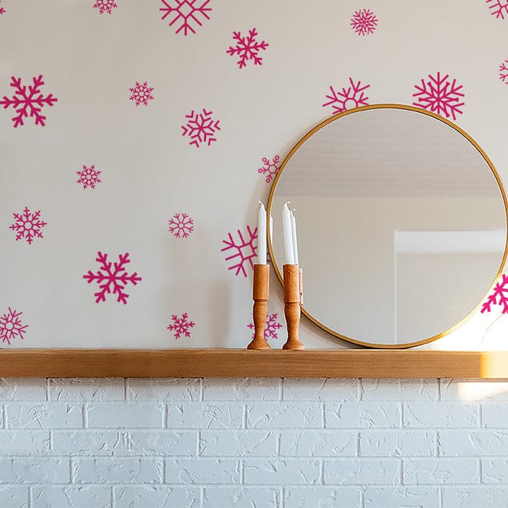 Snowflakes Wall Decals Decals Urbanwalls 