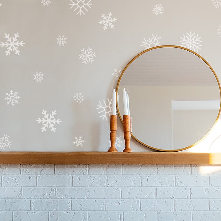 Snowflakes Wall Decals Decals Urbanwalls 