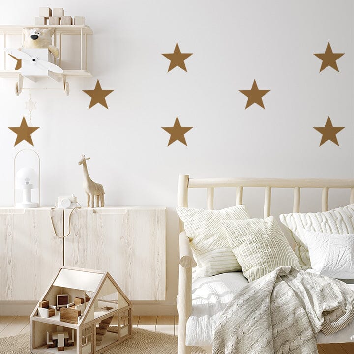 Star Wall Decals Decals Urbanwalls Copper (Metallic) 