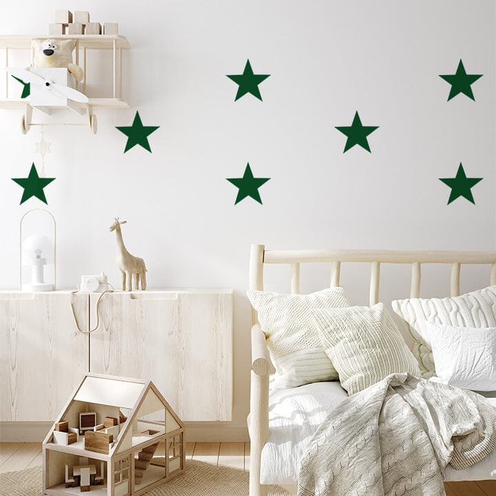 Star Wall Decals Decals Urbanwalls Dark Green 