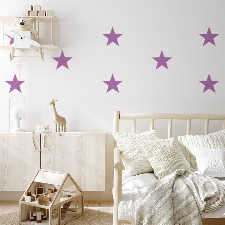 Star Wall Decals Decals Urbanwalls Lilac 