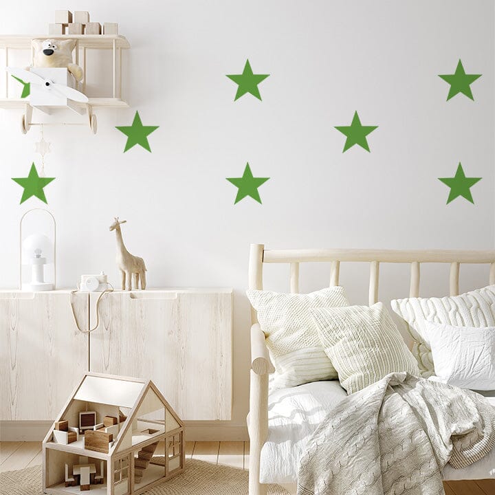 Star Wall Decals Decals Urbanwalls Lime Green 