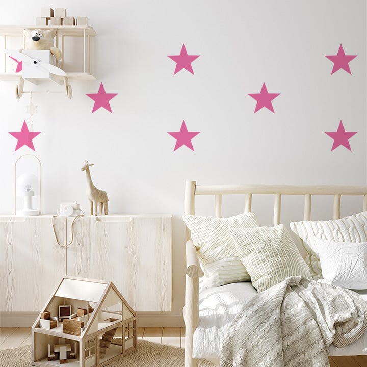 Star Wall Decals Decals Urbanwalls Pink 