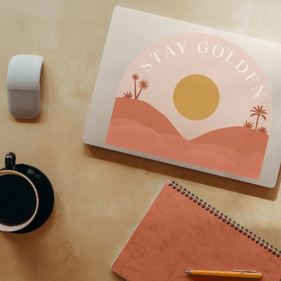 Stay Golden Laptop Decal Decals Urbanwalls 