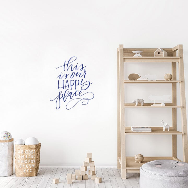 This is Our Happy Place Wall Decal Decals Urbanwalls 