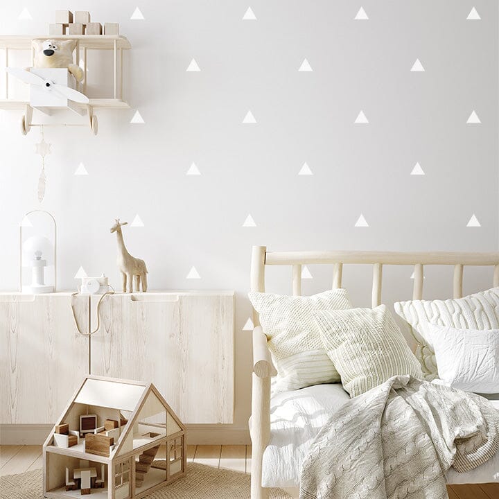Triangle Wall Decals Decals Urbanwalls White 