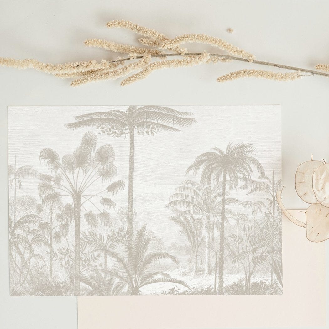 Tropic Oasis Wall Mural Murals Urbanwalls Standard Wall Sample 