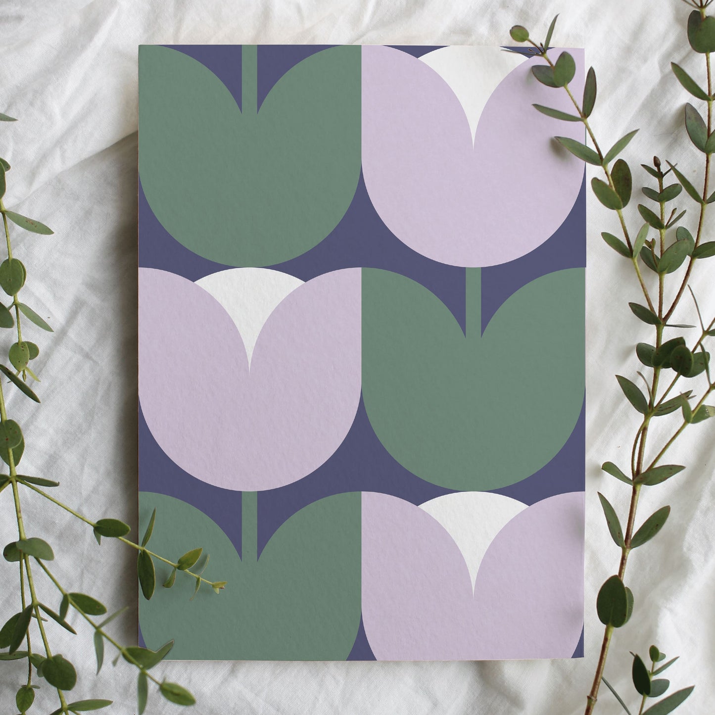 Tulip Kisses Wallpaper Wallpaper Sunny Circle Studio Standard Wall Sample Stately
