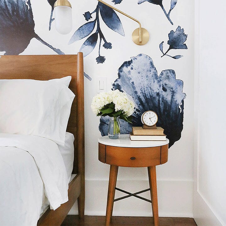 Water and Ink Floral Wall Decals Decals Urbanwalls 