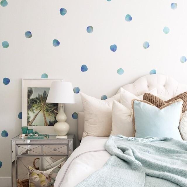Polka dot wall decals discount