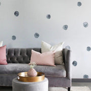 Watercolor Raindrop Wall Decals Decals Urbanwalls Standard Wall Indigo Full Order
